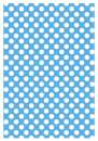 Printed Wafer Paper - Small Dots Pastel Blue
